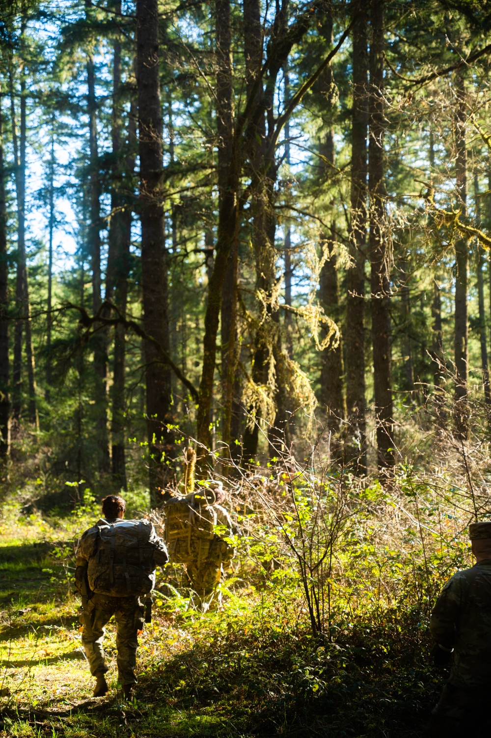 Pacific Lutheran University ROTC Cadets train at JBLM for Lute Paratus