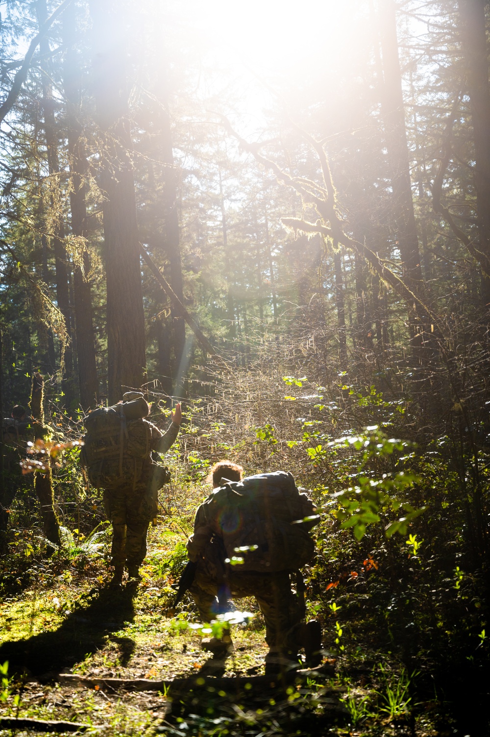 Pacific Lutheran University ROTC Cadets train at JBLM for Lute Paratus