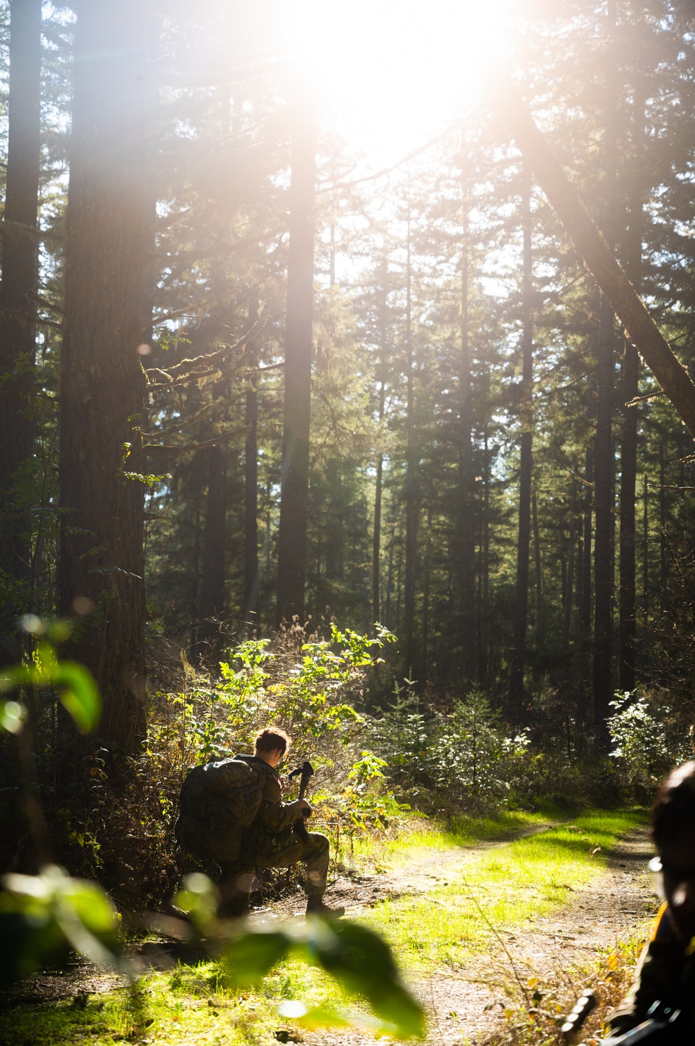 Pacific Lutheran University ROTC Cadets train at JBLM for Lute Paratus
