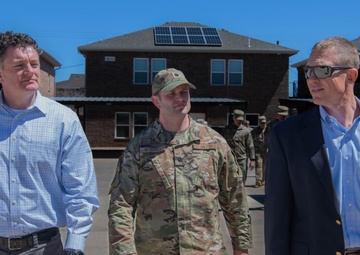Honorable Maier visits Cannon Air Force Base