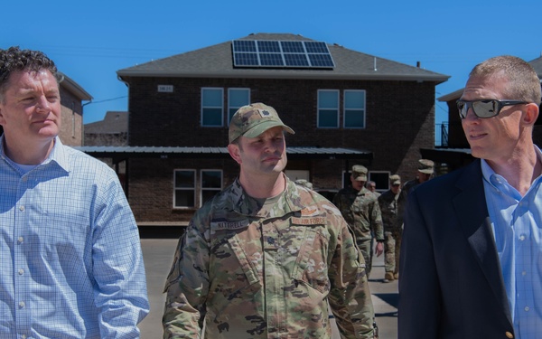 Honorable Maier visits Cannon Air Force Base