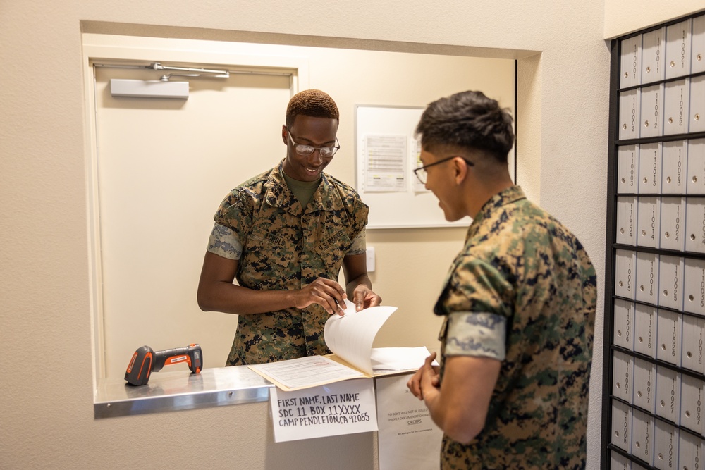 Camp Pendleton Opens 11 Area Military Post Office