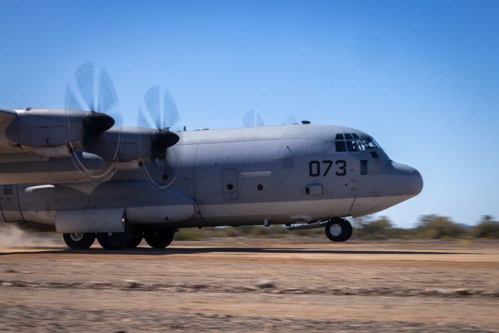 WTI 2-24: KC-130J Hercules Aircraft Touch and Go Exercise