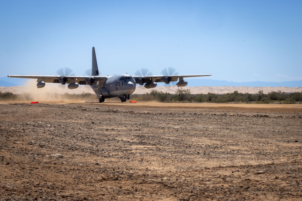 WTI 2-24: KC-130J Hercules Aircraft Touch and Go Exercise