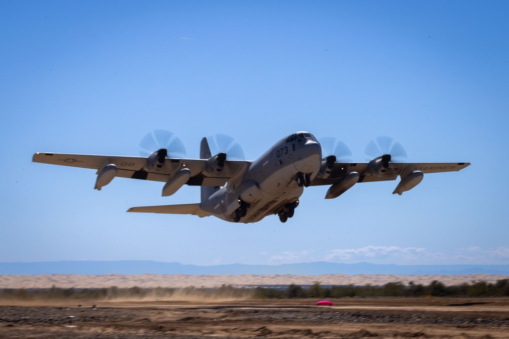 WTI 2-24: KC-130J Hercules Aircraft Touch and Go Exercise