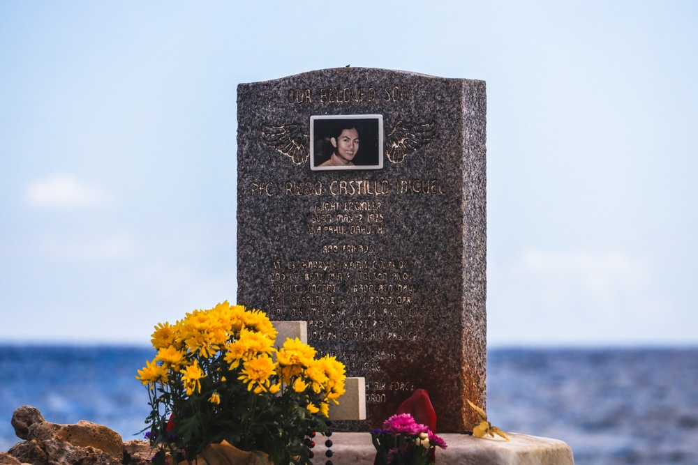 I think of you all the time: Family members’ annual visit to gravesite of U.S. Army Air Corps Pfc. Riego “Tommy” Miguel at MCBH