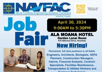 NAVFAC Pacific to Host Exclusive Job Fair
