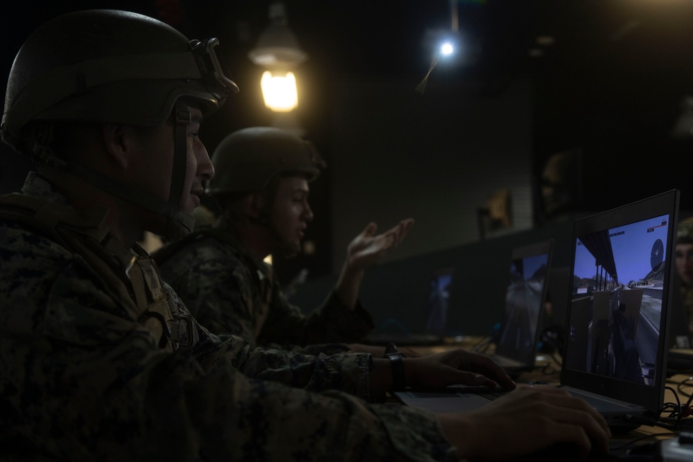 Warrior Shield 24 | 12 MLR Marines Train in a Convoy Simulator