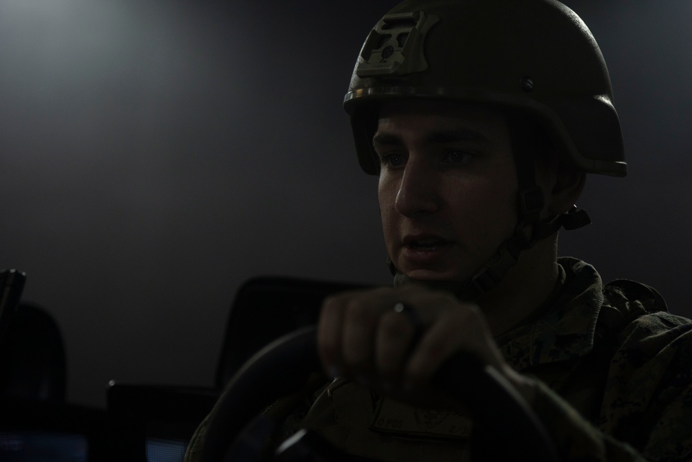 Warrior Shield 24 | 12 MLR Marines Train in a Convoy Simulator