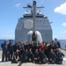 USS Leyte Gulf Group Photo and Sailor of the Day While Underway