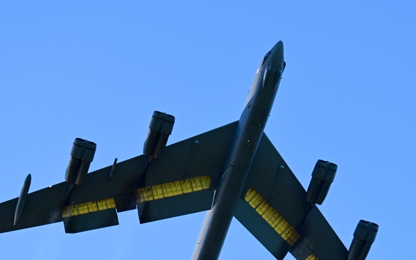 B-52 Bombers return home after BTF deployment to Diego Garcia