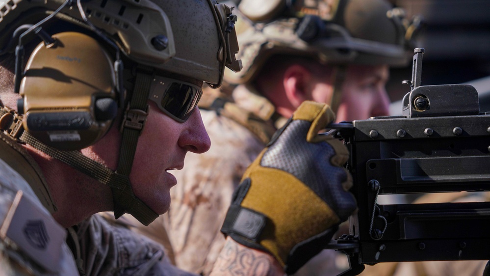 Machine Gunner’s Course Aboard USS Harpers Ferry