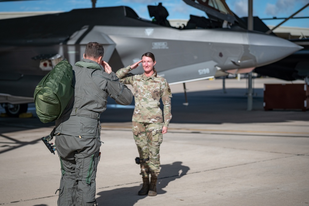 Last Ride: Reserve 944th FW Commander Takes Final Flight