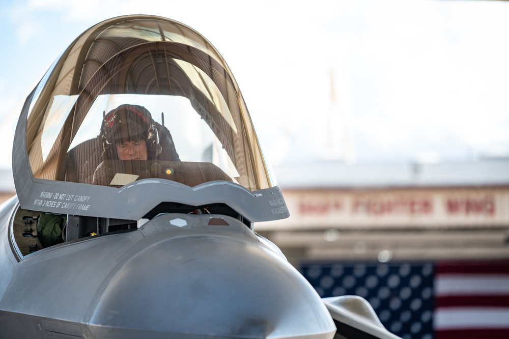 Last Ride: Reserve 944th FW Commander Takes Final Flight