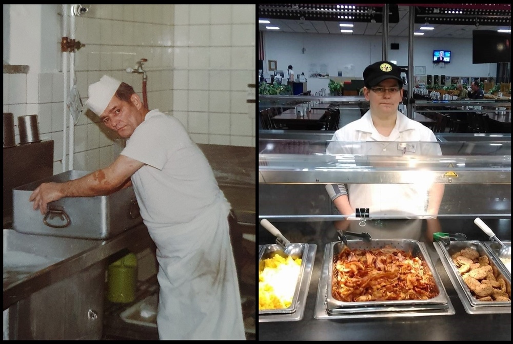 LRC Ansbach employee follows dad’s footsteps, begins her own Army career in food service