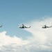 VMM-165 (Rein.) H-1s Land Aboard USS Boxer