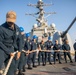 USS Carney Conducts a Sea and Anchor Evolution in U.S. 5th Fleet Area of Operations