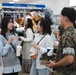 Students attending Meikai University vist Camp Hansen to learn about the US-Japan Alliance