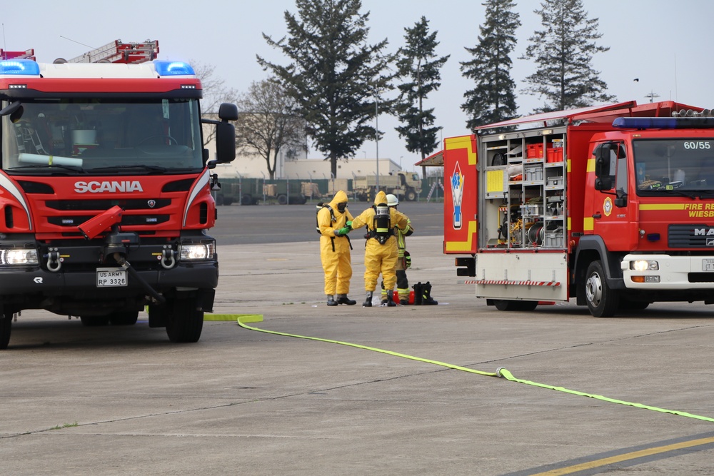 USAG Wiesbaden spill training builds on previous exercise to hone responder’s ability