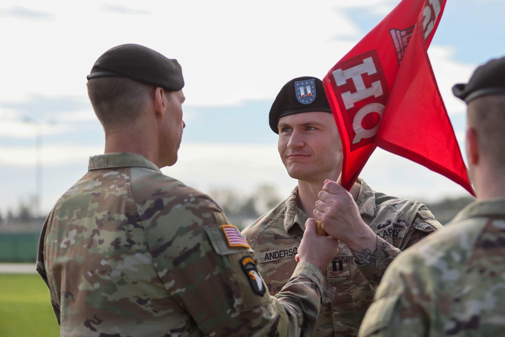 Change of Command Ceremony