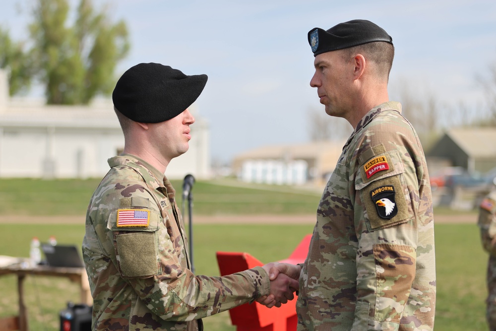 21st BEB, 3 BCT, 101st ABN DIV (AASLT) Changes Command