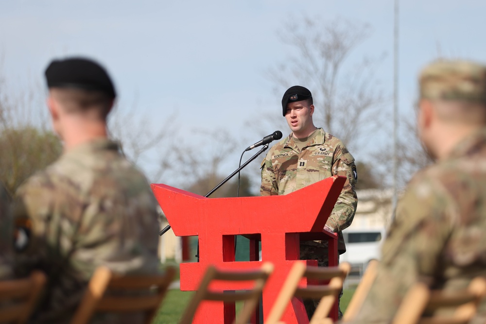 21st BEB, 3 BCT, 101st ABN DIV (AASLT) Changes Command