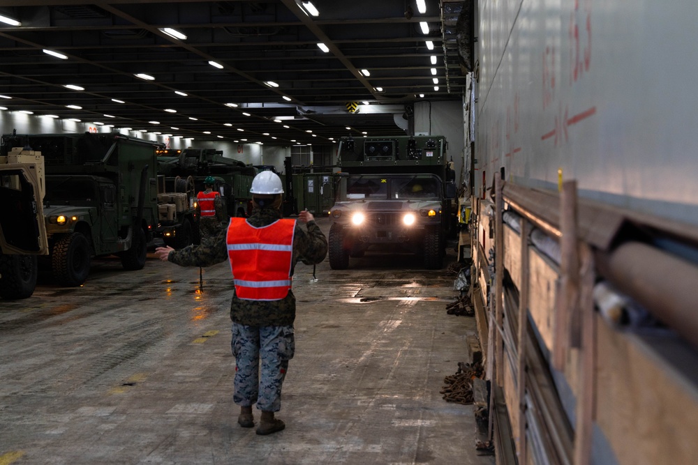 U.S. Marine Logistics: Port Operations in Support of Exercise Nordic Response 24