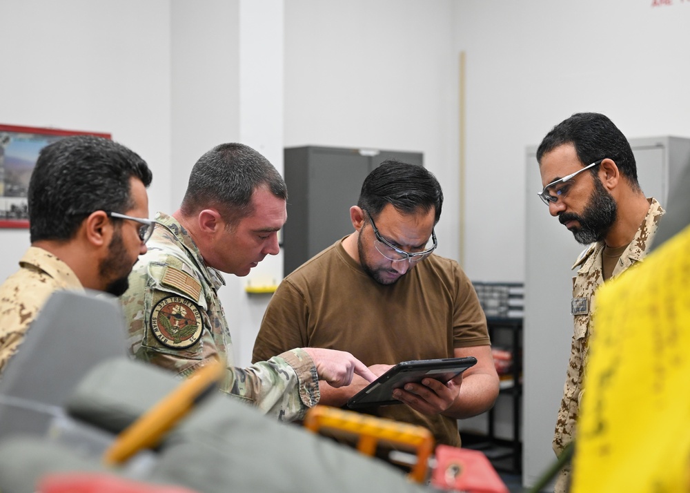 Royal Bahraini Air Force students modernize skills with Team Shaw