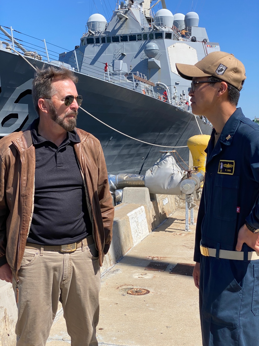 DLA working with the Navy (close up horizontal)