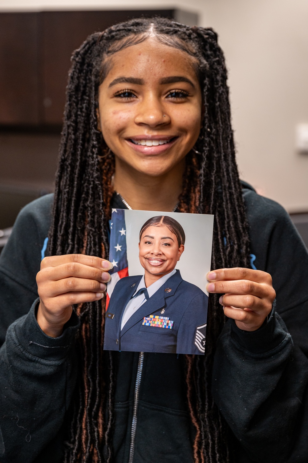 Photo of 116th Medical Group member's daughter for Month of the Military Child