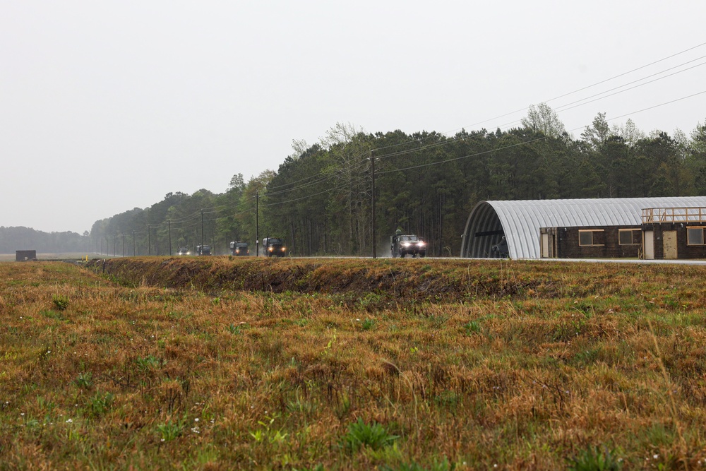 2nd DSB Conducts Long-Range Convoy Rehearsals