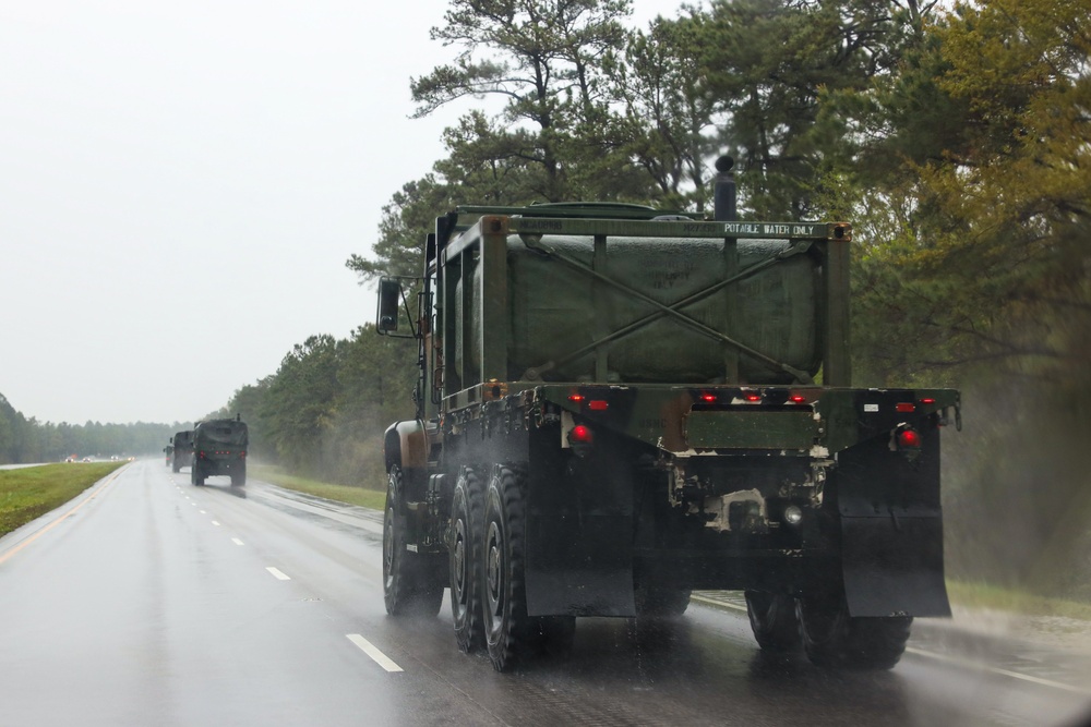 2nd DSB Conducts Long-Range Convoy Rehearsals