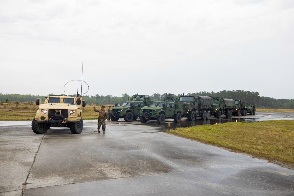 2nd DSB Conducts Long-Range Convoy Rehearsals