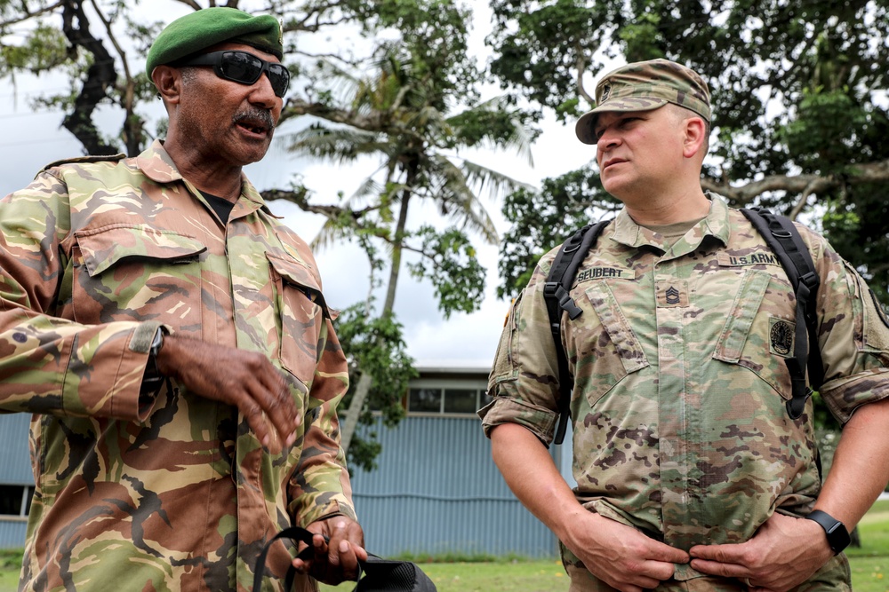 Wisconsin Guard seizes opportunity to grow relationship with Papua New Guinea
