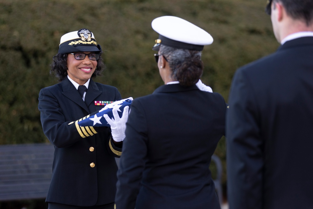 Walter Reed Chief of Staff Honored in End of Tour Flag Presentation Ceremony