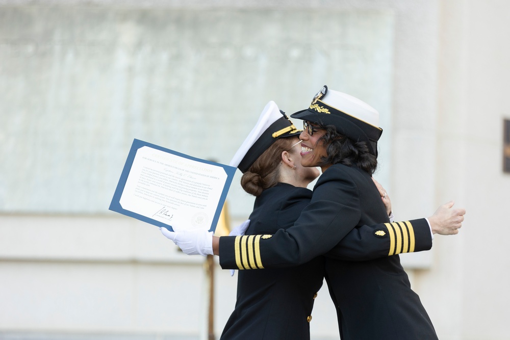 Walter Reed Chief of Staff Honored in End of Tour Flag Presentation Ceremony