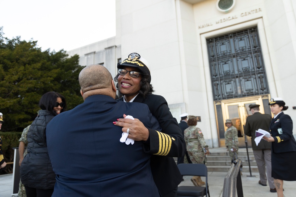 Walter Reed Chief of Staff Honored in End of Tour Flag Presentation Ceremony