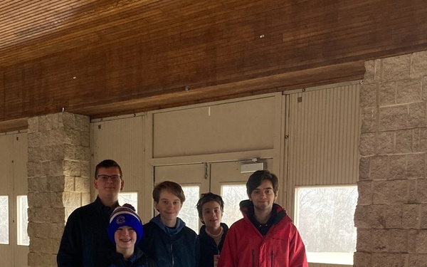 NAVFAC PWD Great Lakes and Troop 46 Eagle Scout Service Project Install Osprey Nesting Platform