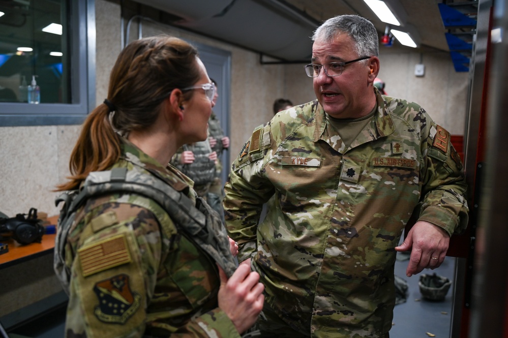 Air National Guard Chaplain provides spiritual care