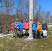 NAVFAC PWD Great Lakes and Troop 46 Eagle Scout Service Project Install Osprey Nesting Platform