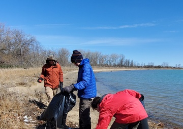 NAVFAC PWD Great Lakes and Troop 46 Eagle Scout Service Project Install Osprey Nesting Platform
