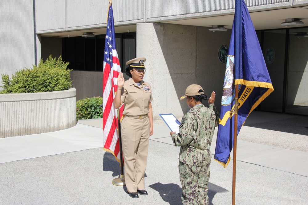 Congratulations to CWO4 Torres on her promotion!