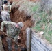Engineers repair and replace trenches in Bemowo Piskie Training Area
