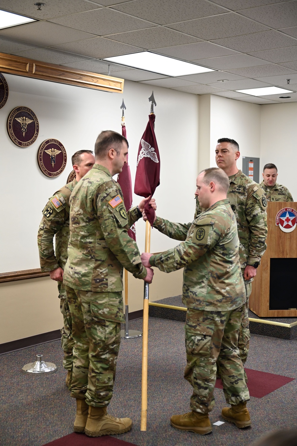 Medical Company Change of Command