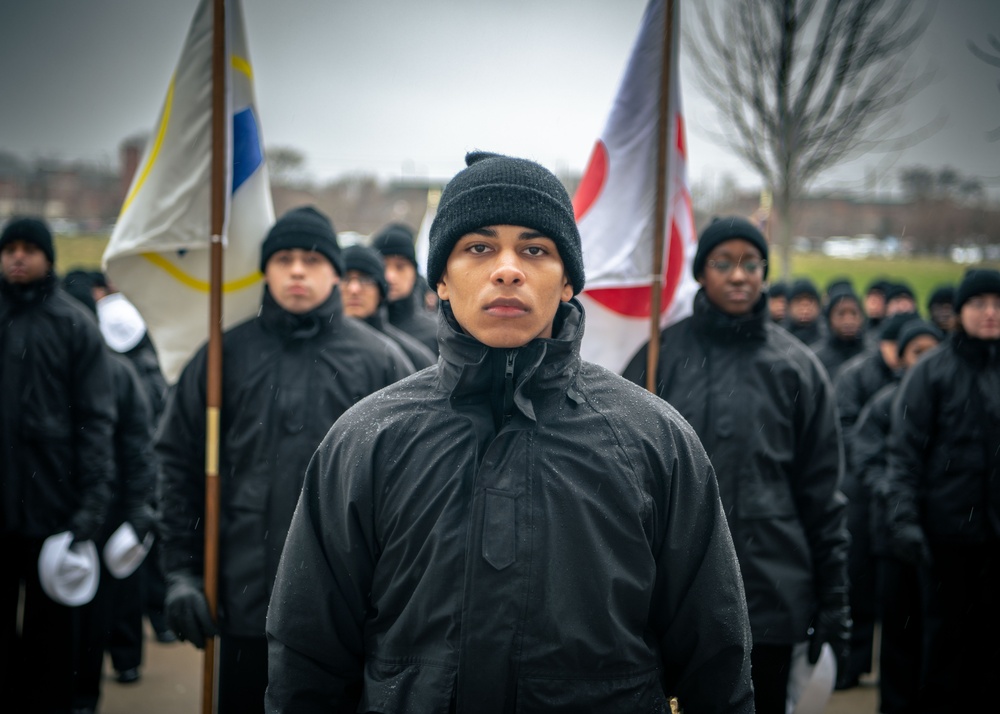 Pass-In-Review At Recruit Training Command