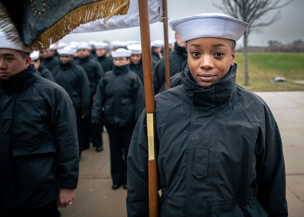 Pass-In-Review At Recruit Training Command