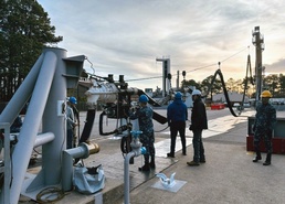 Mexican Navy Trains to Master Underway Replenishment Skills at Military Sealift Command Training Center
