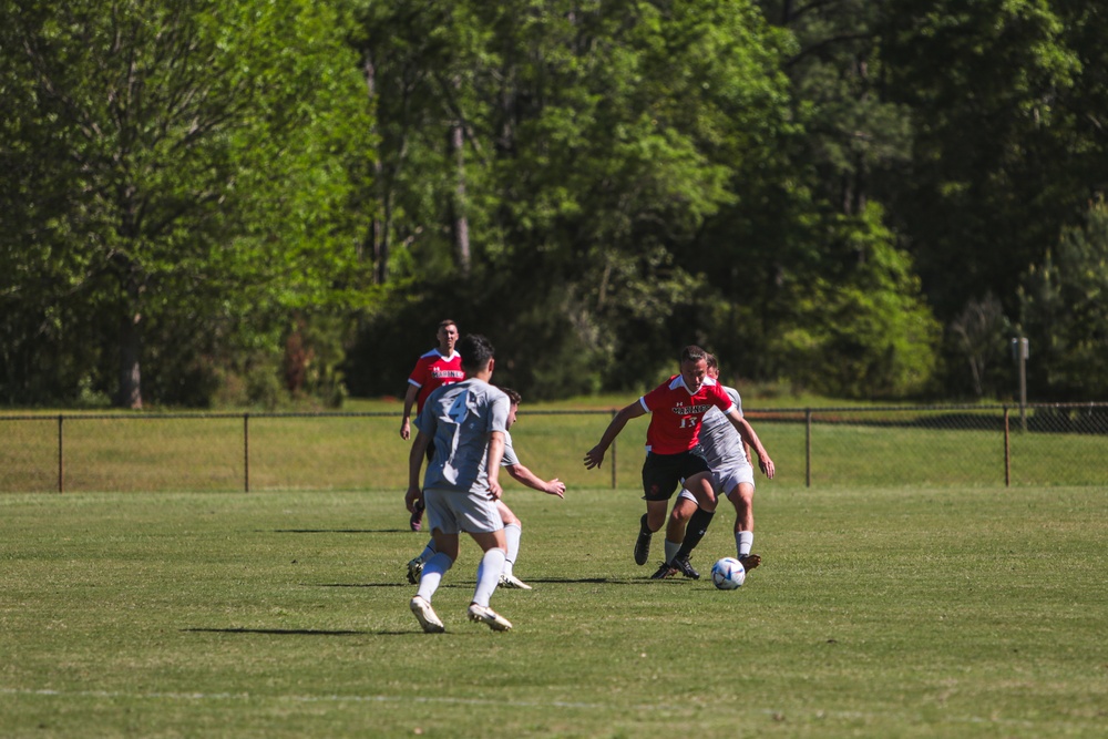 All-Marine Men's Soccer Team vs. Airforce Men's Soccer Team at Albany Georgia