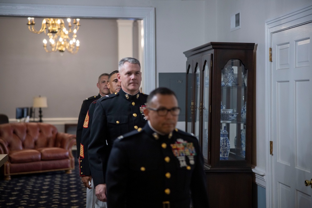 2nd Marine Expeditionary Brigade Dining Out