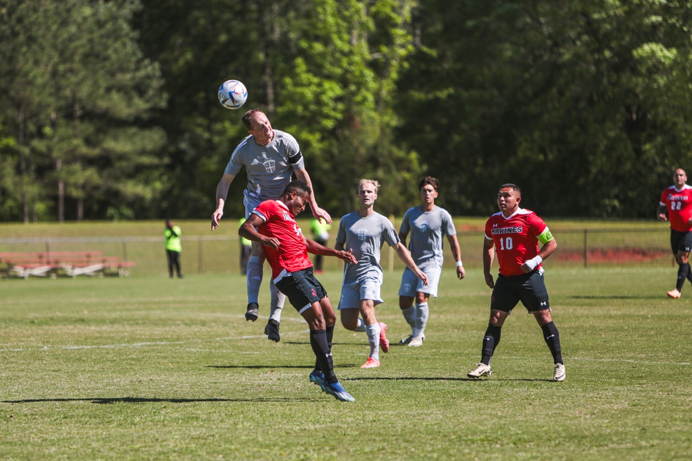 All-Marine Men's Soccer Team vs. Airforce Men's Soccer Team at Albany Georgia